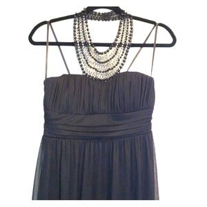 LIKE NEW Elegant Floor-Length Black Dress